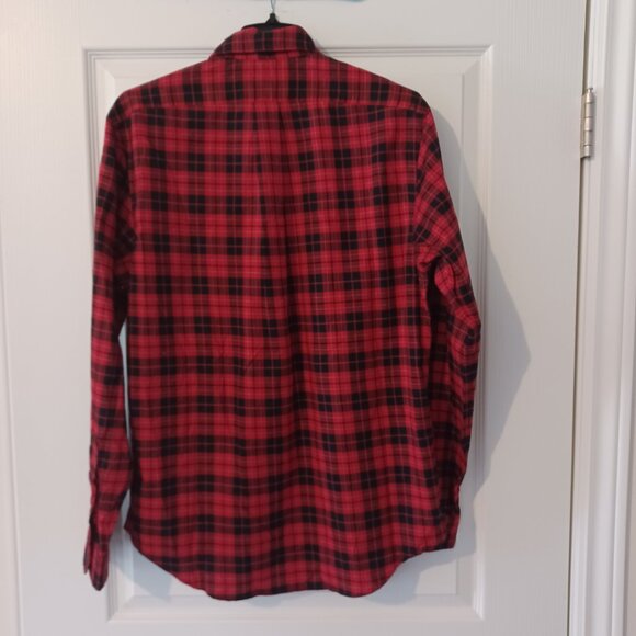 Polo Ralph Lauren Dress Shirt Men Medium Plaid Twill Classic Fit NEW - Picture 2 of 6
